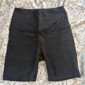 Beyond Yoga Black Bike Shorts